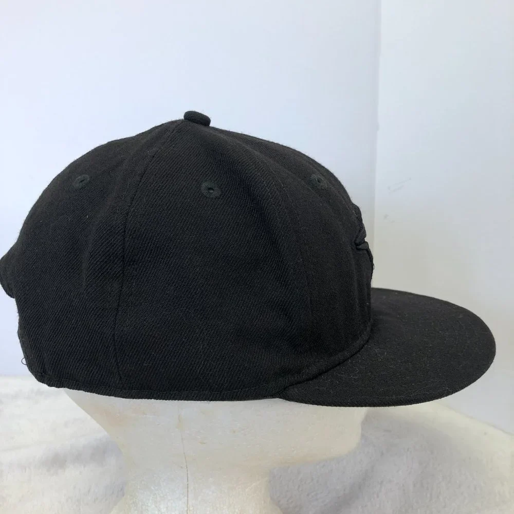 New Era MLB Toronto Blue Jays Black On Black Baseball Snapback Hat Adjustable - Picture 4 of 9